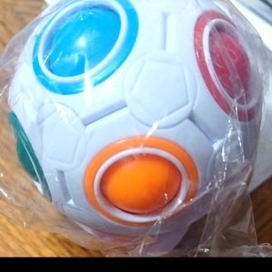 Rubik's cube rainbow ball